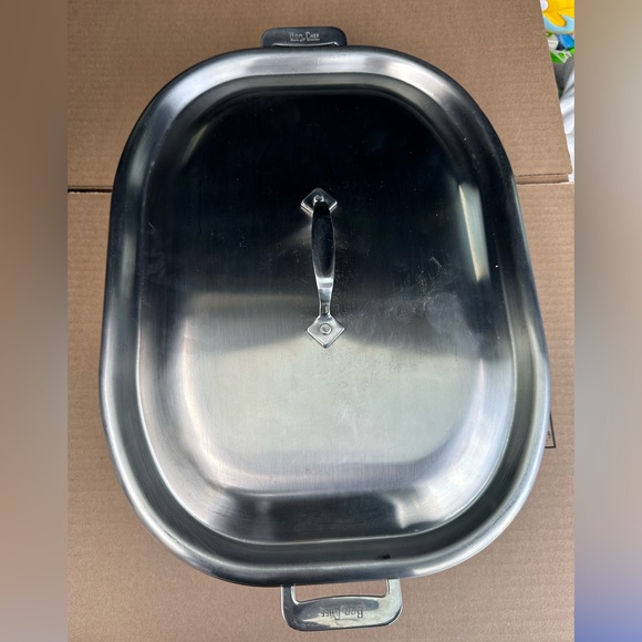 Bon Chef stainless steel Roasting pan wt lid - Picture 2 of 4